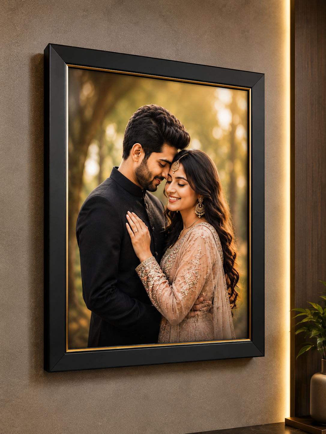 Personalized Photo Frame 12×18 Inch | Custom Photo Wall Frame | Anniversary Birthday Wedding Gift - Image 5