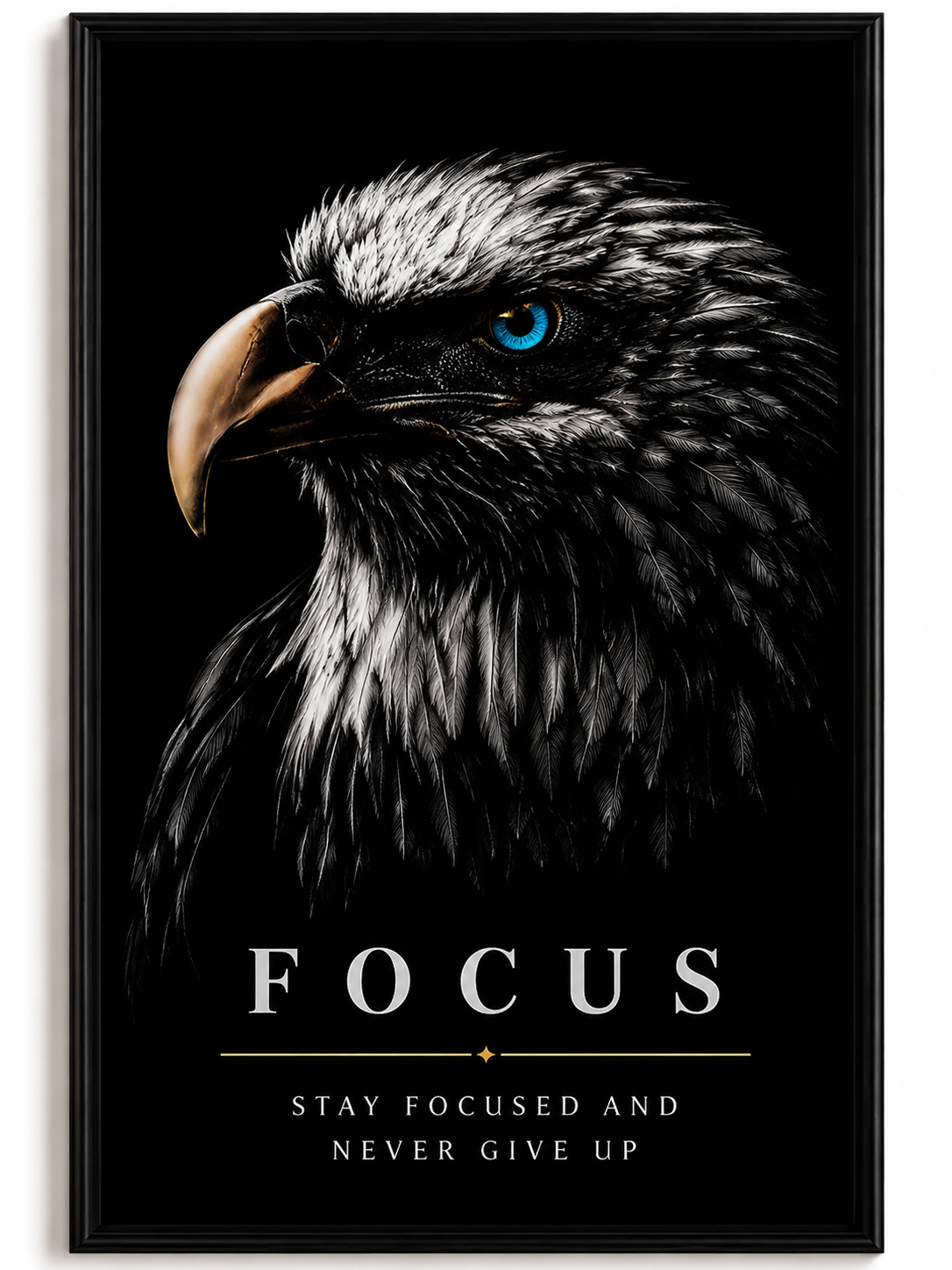 Focus Discipline Execution – 3 Piece Motivational Wall Art Set - Image 2