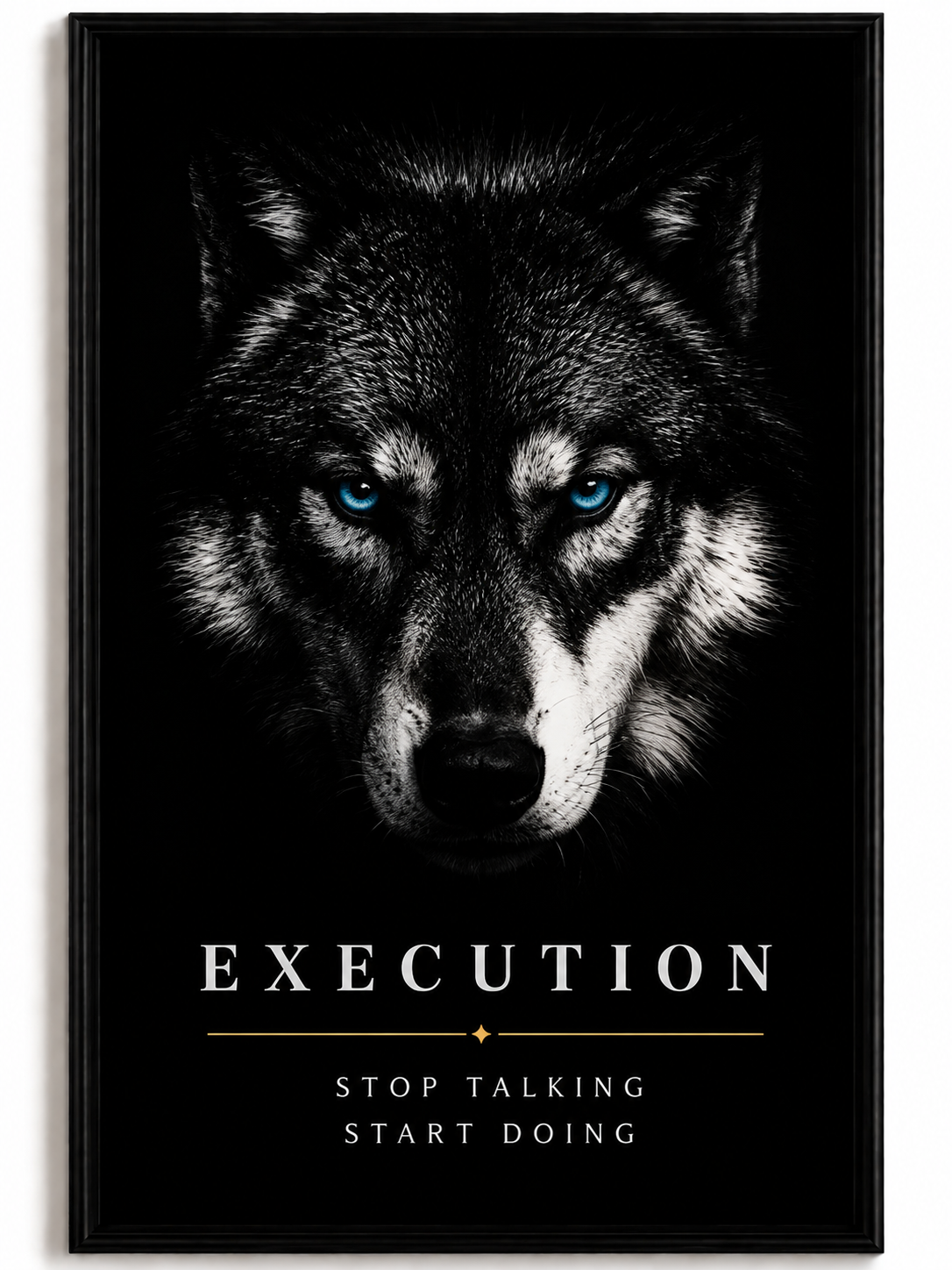 Focus Discipline Execution – 3 Piece Motivational Wall Art Set - Image 4